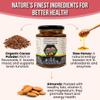 Honey Creamed with Cacao Powder & Almonds 320g  Made from Local Bees, Pure & Natural Raw Whipped Honey, Unprocessed, Unheated & Unfiltered, Smooth Creamy Texture, Naturally Sweet -Alvari view 4