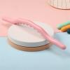 12 Beads Plastic Scraping Massage Stick Back Leg Body Relaxation Massager Gua Sha Acupoint Guasha Massage Tool 1Pcs (Color : Yellow) view 4