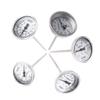 2-inch Diameter Bi-Metallic Thermometer 1/4PT Connection Temperature Monitor Gauge Suitable for Industrial Pipeline 1/4PT Thread view 2