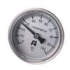 2-inch Diameter Bi-Metallic Thermometer 1/4PT Connection Temperature Monitor Gauge Suitable for Industrial Pipeline 1/4PT Thread view 3