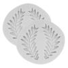 Zerodeko Silicone Craft Molds Leaf Pattern DIY Chocolate Mold Easy to Clean Baking Tools view 1