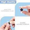 OPUGIT Eyeglass Ear Grips, Silicone Eyeglasses Temple Tips Sleeve Retainer Anti Slip Holder For Glasses,Sunglasses,8 Pairs,Clear view 3