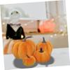 Alipis 8pcs Simulation Pumpkin Decors Felt Artificial Pumpkin Model Ornaments for Halloween Party Desk Decor and Photo Prop view 3