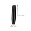 DOITOOL Portable Beard Filler Stick Large Cream Brush Beard Concealer for Natural Look Deep Brown for Gifting to Men Practical and Sturdy view 2