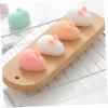 OUNONA 2 Pack 3D Silicone Bunny Cake Molds Safe for Baking for Cookies Cakes Puddings Beautiful Shape view 2