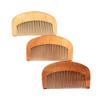 Comb Natural Comb Close Teeth Head Massage wooden comb view 2