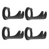 Angoily 4pcs Shaving Brush Stand Holder for Men Beard Catcher for Shaving Hair Tools Organizer Brush Stand view 1