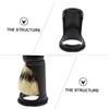 Angoily 4pcs Shaving Brush Stand Holder for Men Beard Catcher for Shaving Hair Tools Organizer Brush Stand view 2