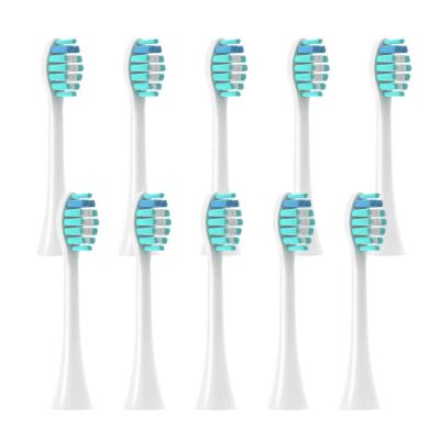 10pcs New Type Replacement for P7/Y8 Toothbrush Heads Electric Tooth Soft Brush White Tooth Nozzle Cleaning Head(White10PCS)