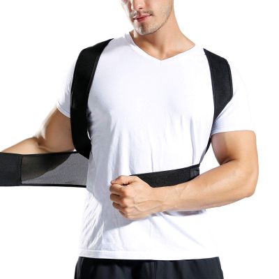 KAMNIK Back Posture Corrector for Men And Women Back Brace Posture Corrector with Adjustable Straps Spinal Support Improve Bad Posture,M Comfortable anniversary