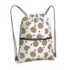 YYHHAOFA Cookies Food Chocolate Chip Biscuits Prints Outdoor leisure zipper drawstring backpack : Waterproof, durability, lightweight 18 x 15.3 in view 2
