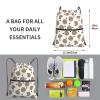 YYHHAOFA Cookies Food Chocolate Chip Biscuits Prints Outdoor leisure zipper drawstring backpack : Waterproof, durability, lightweight 18 x 15.3 in view 3
