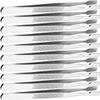 Angoily 20pcs Stamp Tweezers for Precision Work Crafting and Jewelry Making Stainless Steel Stamp Clips for Collectors and Eyelash Applicators view 2