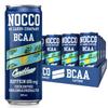 NOCCO BCAA energy drink pack of 24 - sugar-free, vegan energy drink with caffeine, vitamins and amino acids - Caribbean pineapple, 24 x 330ml incl. deposit (Caribbean) view 1