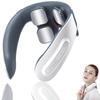4 Heads Cervical Massager, 6 Modes 18 Levels Intensity Adjustment, Intelligent Electric Neck Massager with Different Heat Levels for Precise Massage in Office and Home view 1