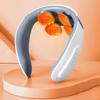 4 Heads Cervical Massager, 6 Modes 18 Levels Intensity Adjustment, Intelligent Electric Neck Massager with Different Heat Levels for Precise Massage in Office and Home view 3
