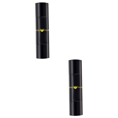 minkissy 2pcs Beard Shaping Filler Portable Shaping Beard Concealer Beauty Filling Stick for Men Grooming