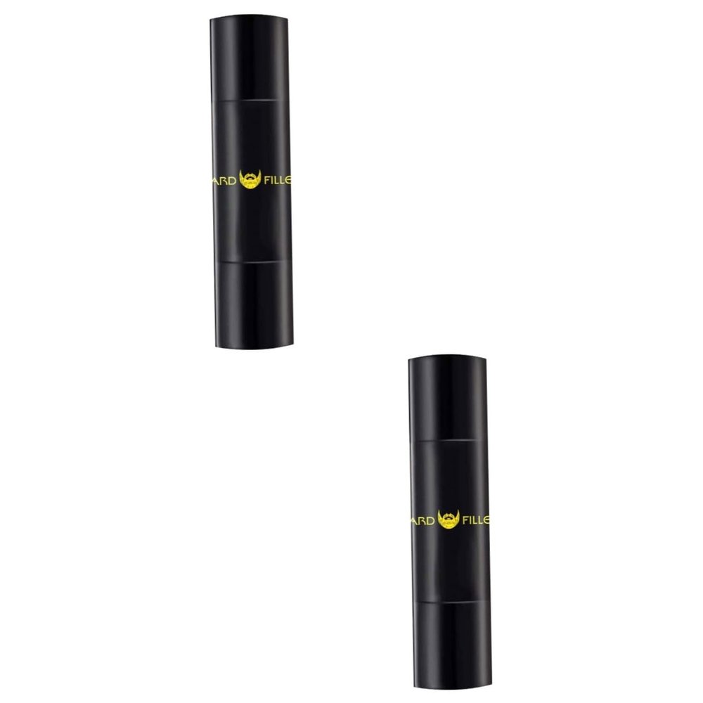 minkissy 2pcs Beard Shaping Filler Portable Shaping Beard Concealer Beauty Filling Stick for Men Grooming