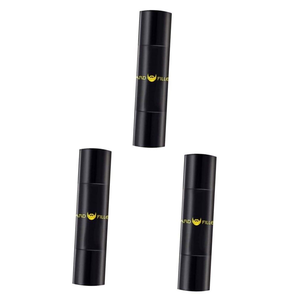 FRCOLOR 3pcs Safe Beard Shaping Filler Beard Filling Stick Men Accessory Brown