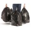 50 Heavy Duty Refuse Sacks, Kitchen Bin Liners, Large Bin Bags, Strong Leak Resistant Rubbish Bin liners, Dustbin Waste Bag Roll for Kitchen Home Office DIY Garden Waste, 70 Litres - Black view 4