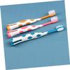 Healeved 12pcs Boys and Girls Toothbrush Fashion Bristle Toothbrush Handle Bathroom Accessories for Boy Girl Years view 4