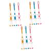 Healeved 18pcs Boys and Girls Toothbrushes for Years Fashion Bristle Toothbrush Handle Bathroom Accessories Pack view 1