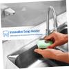 Alipis 6pcs Magnetic Soap Holder Creative Wall-mount Bathroom Soap Container for Home Bath Accessories for Bathroom Sink view 4