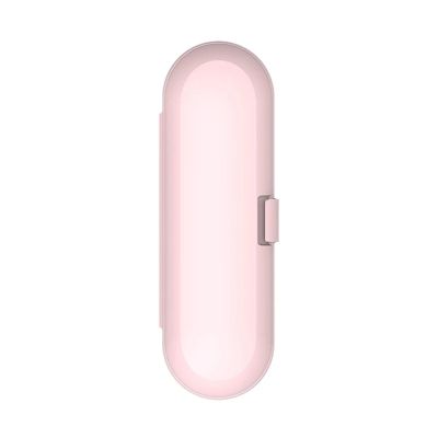 AuLYn Portable Electric Toothbrush Case Toothbrush Storage Box Organizer Travel Outdoor Electric Toothbrush Protective Cover(Tender pink)