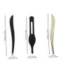 Angoily 3sets Craft Tweezers Brow Kit Eyebrow for Women Clip Tweezers Eyebrow Clip Curler Makeup Tool view 2