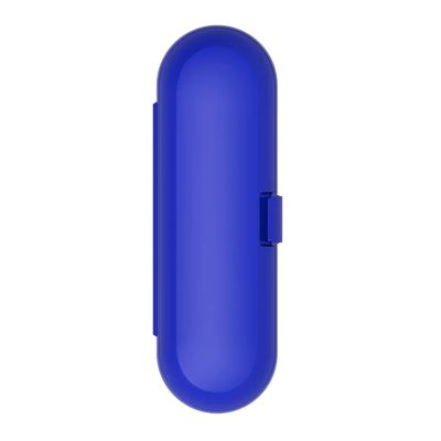 AuLYn Protable Electric Toothbrush Travel Box Storage Case For Toothbrush Handle Tooth Brush Heads Holder Protective Cover (Color : Deep blue)