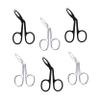 Angoily 6pcs Eyebrow Tweezers Stainless Steel Grooming Scissor for Facial Hair Light Tool view 1