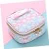DOITOOL 2pcs Sanitary Towel Bag Outdoor Women Storage Pouch Mesh Bag Pad Holder Square Organizer Zipper view 3