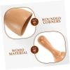 iplusmile Handheld Massage Device Ergonomic Cup-Shaped Scraping Tool for Muscle Relief for Neck Shoulders Back and Calves Smooth Texture Relaxing Massage view 4
