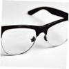 SOESFOUFU 20pairs Silicone Nose Pads for Glasses D-shaped Anti-slip Eyewear Black White Durable Nose Protectors for Eyeglasses and Sunglasses view 2
