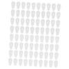 UTHCLO 40pairs Silicone Nose Pads for Glasses Replaceable Eyeglass Nose Cushion Pads Comfortable Glasses Grips for Eyeglasses Bridge Relief view 1