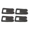 Kinesiology Tape, Long Cross Design, Stable Support, 4 Pieces, Pre-Cut Muscle Tape, Skin-Friendly, Good Adhesion for Knee, Patella, Meniscus (Black) view 4