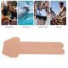 Kinesiology Tape, 4 Pieces Special Shaped Multi-Purpose Athletic Tape High Elasticity Breathable for Athlete Trainers (Skin Color) view 4