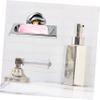 Alipis 2pcs Suction Cup Soap Tray Punch Soap Holder for Bathroom for Kitchen Sink Shower Use Material view 2
