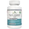 Calcium Magnesium Zinc and Vitamin D Plus Vitamin K2 MK-7 Supplement - 180 Vegan Tablets - High Strength Calcium Tablets Complex with Vitamin K2 Copper Manganese Selenium & Boron - UK Made view 1