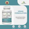 Calcium Magnesium Zinc and Vitamin D Plus Vitamin K2 MK-7 Supplement - 180 Vegan Tablets - High Strength Calcium Tablets Complex with Vitamin K2 Copper Manganese Selenium & Boron - UK Made view 3