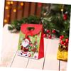Healeved 20pcs Christmas Self-adhesive Pouch Packing Bag Candy Bag for Xmas Paper Material for Holiday Giving Random Style view 2