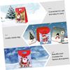 Healeved 20pcs Christmas Self-adhesive Pouch Packing Bag Candy Bag for Xmas Paper Material for Holiday Giving Random Style view 4