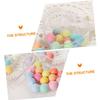 VILLCASE 10pcs Favor Boxes Wedding Favor Boxes Heart Candy Containers for Party view 2