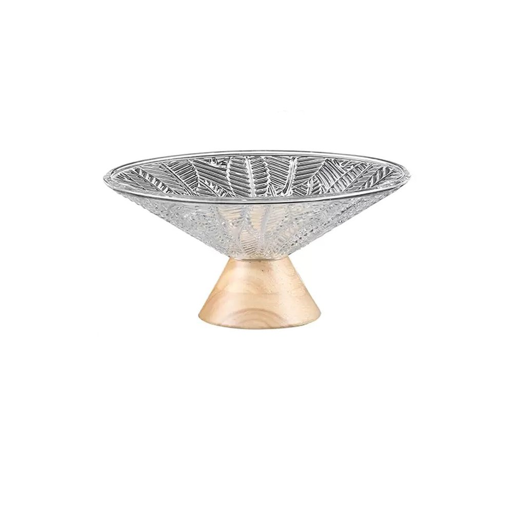 WAOCEO Fruit Bowls Glass Fruit Tray Living Room Home Salad Bowl Coffee Table Simple Modern Candy Snack Place Setting Tray Tea Point Tray Fruit basket (Color : C)