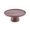 Fruit Bowls Tall Fruit Tray Home Living Room High Diaojiao Wooden Cake Tray High Value Snacks Fruit Snack Tray Set Wooden Fruit Tray Fruit basket (Color : B, Size : L) view 1