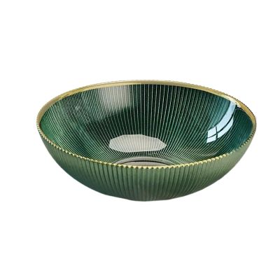WAOCEO Fruit Bowls Light Luxury Style Fruit Tray Living Room Home Coffee Table Office Ornaments Snack Tray Snack Dried Fruit Tray Candy Tray Fruit Tray Fruit basket (Color : Green, Size : A)