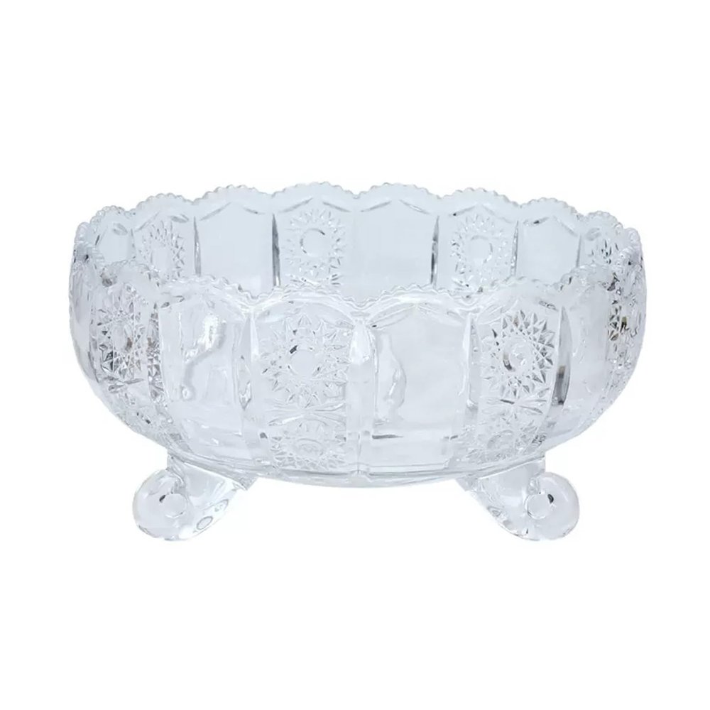 WAOCEO Fruit Bowls Modern Living Room Household Coffee Table Fruit Plate Crystal Clear Glass Plate Gold Teal Fruit Plate Fruit basket (Color : A)