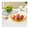 WAOCEO Fruit Bowls Fruit Tray Home Living Room Coffee Table Candy Tray Plastic Snack Tray Fruit Tray Hotel Restaurant Special Fruit Tray Fruit basket (Color : Green) view 3