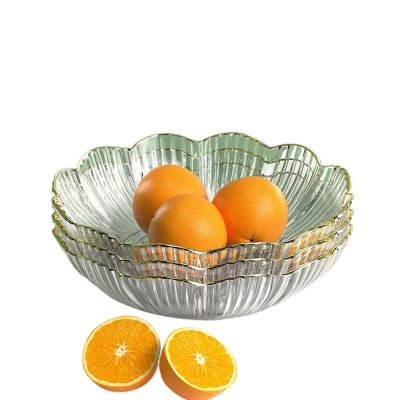 WAOCEO Fruit Bowls 3PCS Fruit Plate Home Living Room Coffee Table Fruit Plate Light Luxury Style High-end Snacks Fruit Plate Fruit basket (Color : 06)