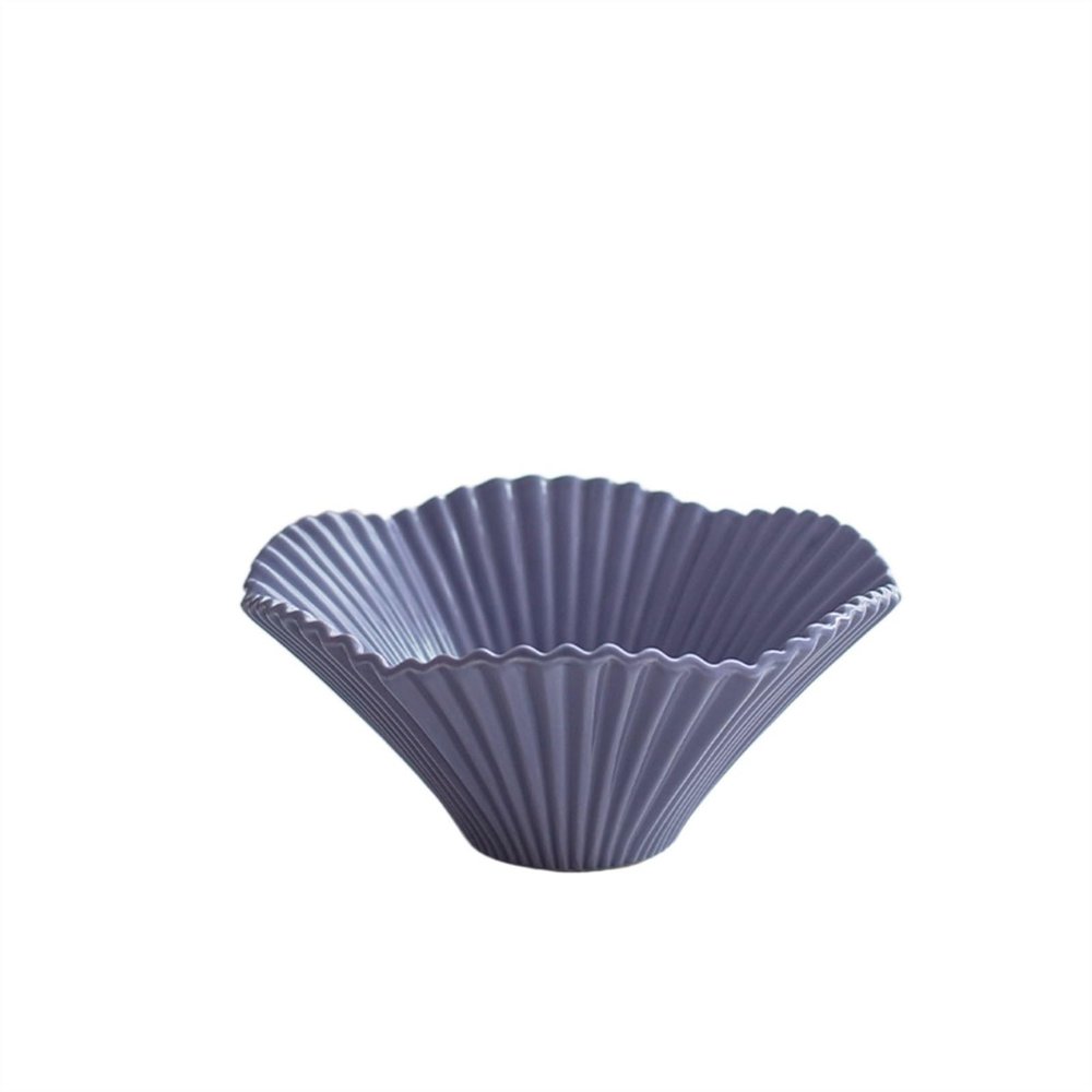 WAOCEO Fruit Bowls Home Fruit Tray Living Room Coffee Table Ceramic Candy Snack Tray Dried Fruit Tray White Fruit Tray Fruit basket (Color : B)